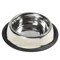 Миска Karlie-Flamingo Dish Steel Rim для собак, 1.8 л