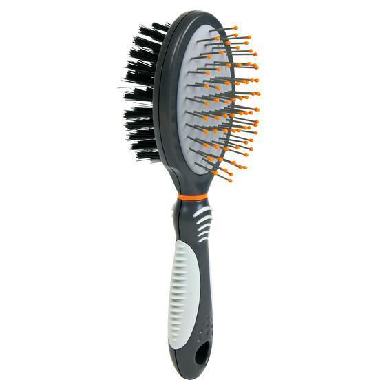 Щітка Trixie Double-Sided Brush для собак масажна, двостороння, 5х19 см