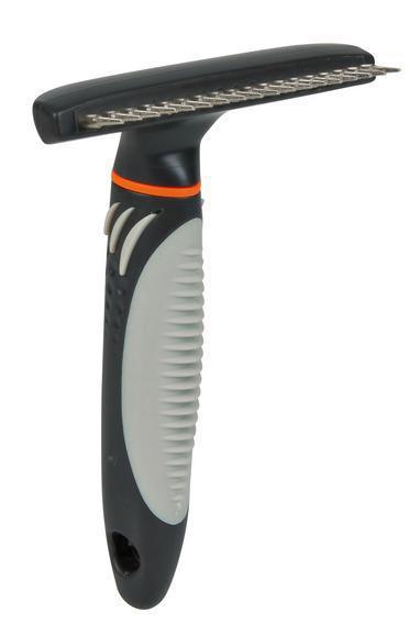 Граблі Trixie Coat Untangler для собак, з обертовим зубом, 10х15 см