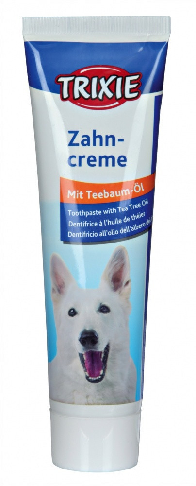Зубна паста Trixie Toothpaste with Tea Tree Oil для собак, з маслом чайного дерева, 100 мл