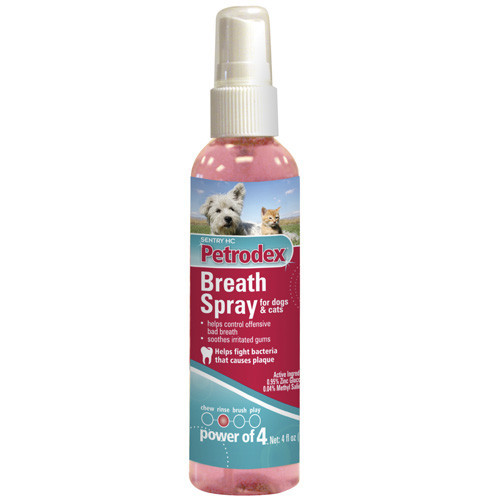 Спрей Sentry Pеtrodex Breath Spray (Петродекс) освіжувач дихання для собак і ков, 0,118 л