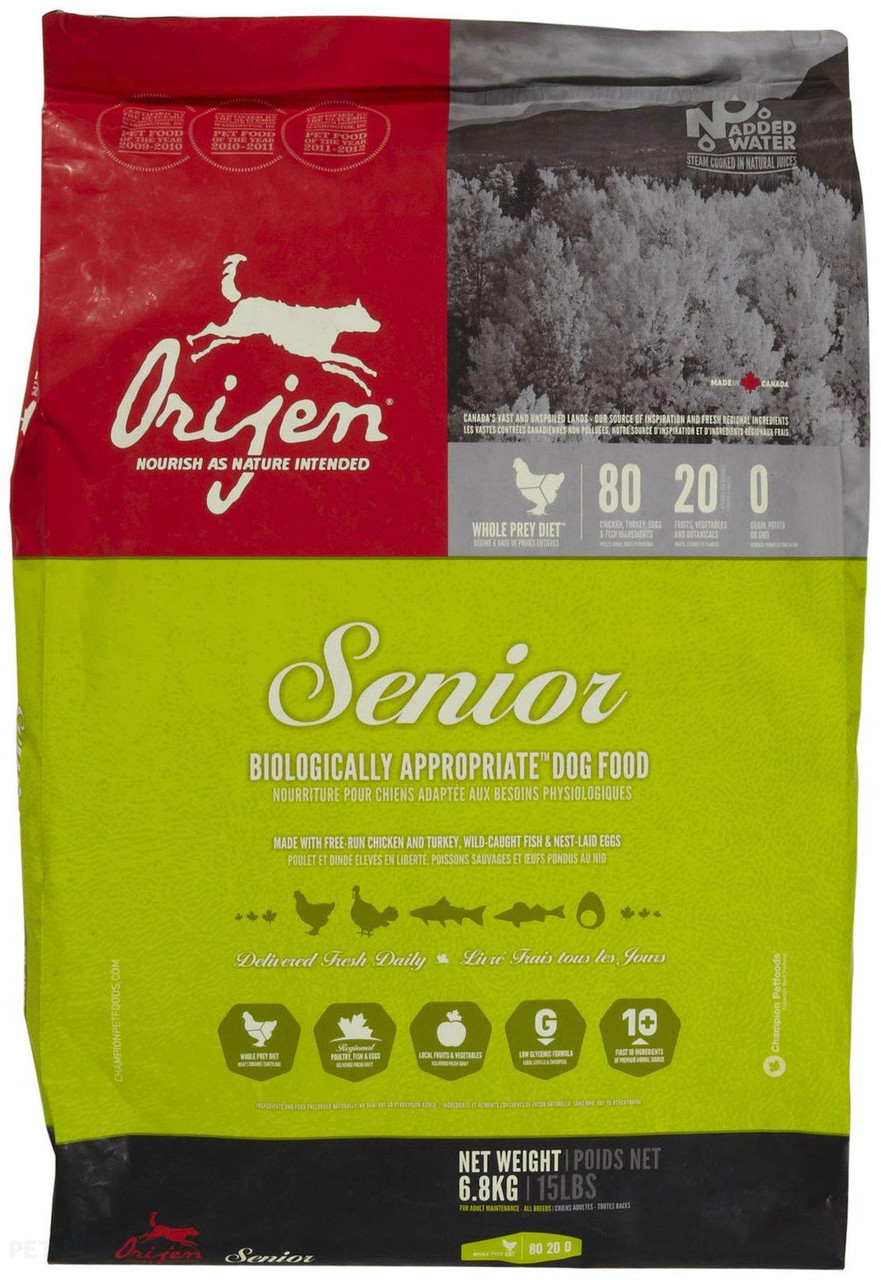 Orijen Senior корм для пожилых собак всех пород, 11.4 кг - фото 2 - id-p658151491