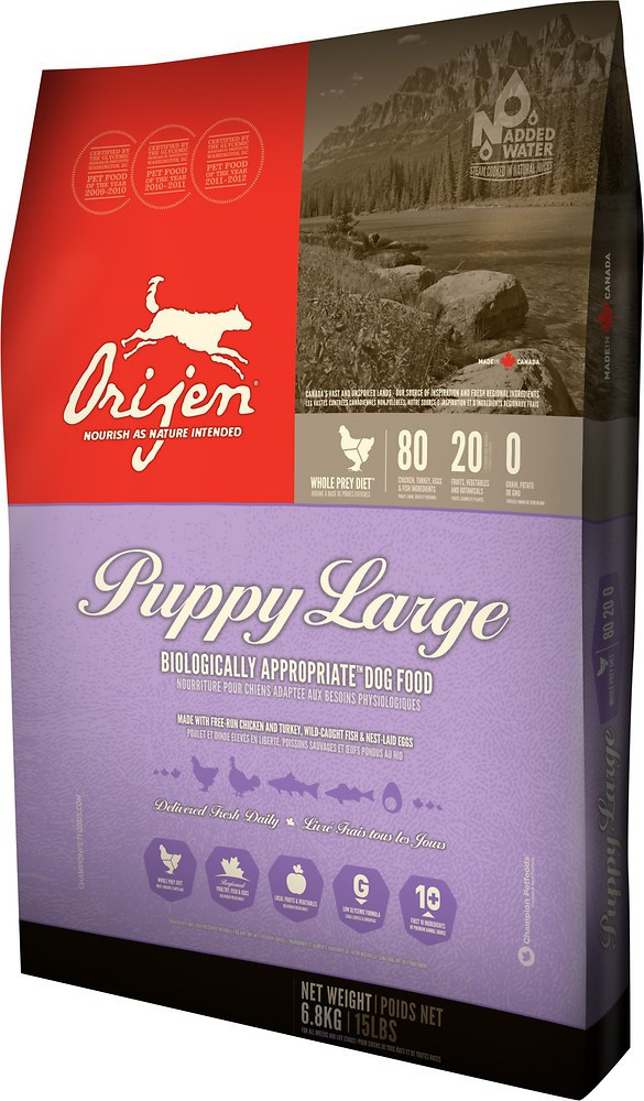 Сухий корм Orijen Puppy Large 38/16 для цуценят великих порід 11,4 кг