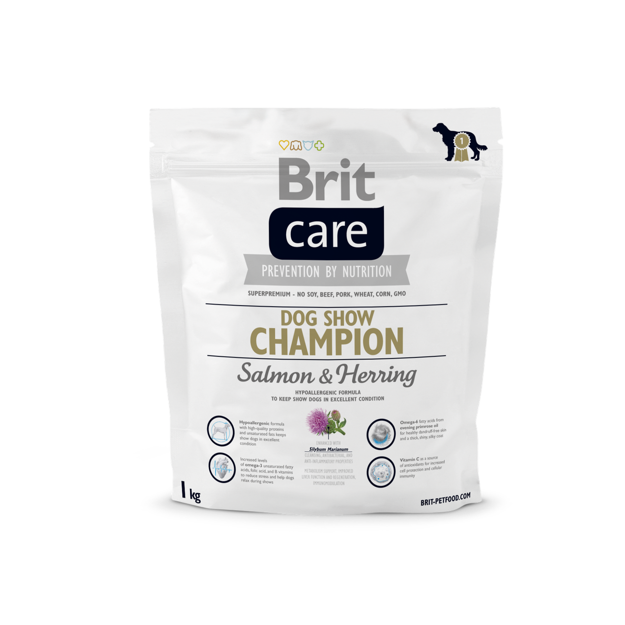 Сухий корм для виставкових собак Brit Care Dog Show Champion 1 кг
