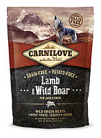 Сухий корм для дорослих собак Carnilove Lamb & Wild Boar з ягням і диким кабаном 1.5 кг