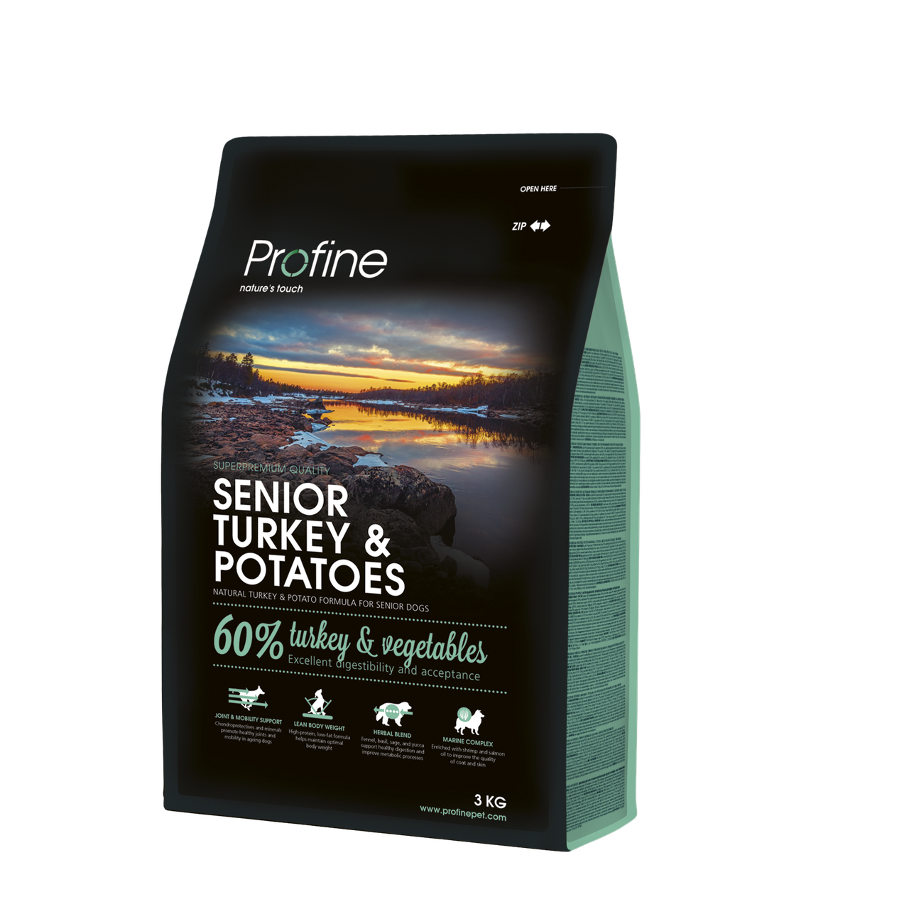 Сухий корм для собак похилого повернення Profine Senior Turkey з індичкою і картоплею 3 кг (170546/7503)
