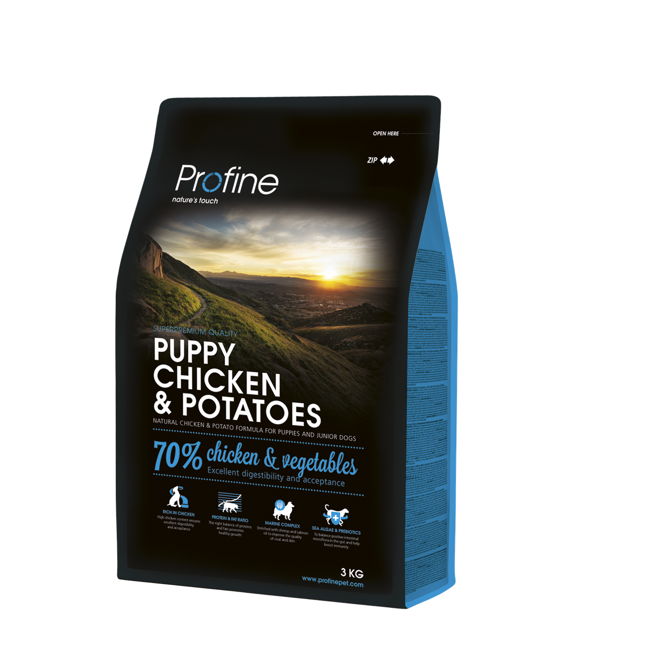 Сухий корм для цуценят всіх порід Profine Puppy Chicken з куркою та картоплею 3 кг (170533/7374)
