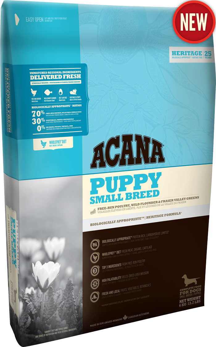 Сухий корм Acana Puppy Small Breed (Акана) для цуценят дрібних порід 6 кг