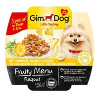 Консерви GimDog LD Fruity Menu рагу з тунцем, ананасом і овочами, 100 г