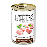 Консерви Kippy Dog для собак з шматочками ягняти, 400 г