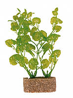 Декорація Trixie Plastic Plants with Sand Base для акваріума, рослини, пластик, 12 см