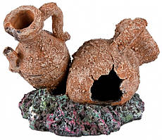 Амфори Trixie Assortment Pots and Amphorae для акваріума декоративні, поліефірна смола, 6 шт