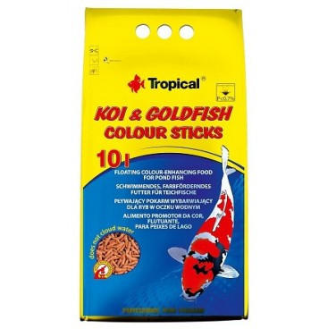 Корм Tropical Koi&Goldfish Basic Sticks для прудовых рыб в палочках 10 л - фото 1 - id-p658155180