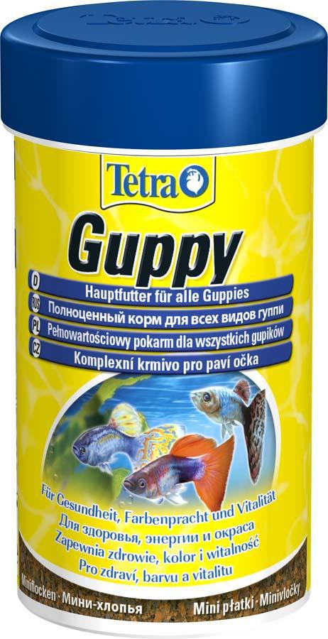 Корм Tetra Guppy для гуппі в пластівцях, 100 мл