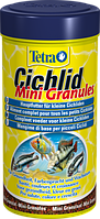 Корм Tetra Cichlid Mini Granules для маленьких і карликових цихлід в гранулах, 250 мл