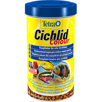 Корм Tetra Cichlid Colour для цихлід в гранулах, поліпшення забарвлення, 500 мл