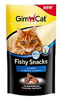 Ласощі Gimcat Fishy Snacks для кішок з рибою, 35 г