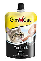Йогурт Gimcat Yoghurt for cats ласощі для кішок, 150 мл