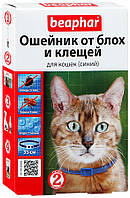Нашийник Beaphar бліх та кліщів для дорослих кішок, 35 см