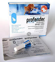 Профендер Bayer антигельмінтик для котів вагою 2,5 – 5 кг