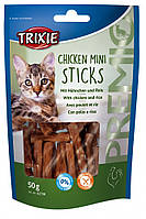 Ласощі Trixie Premio Chicken Mini Sticks для кішок з куркою, 50 г