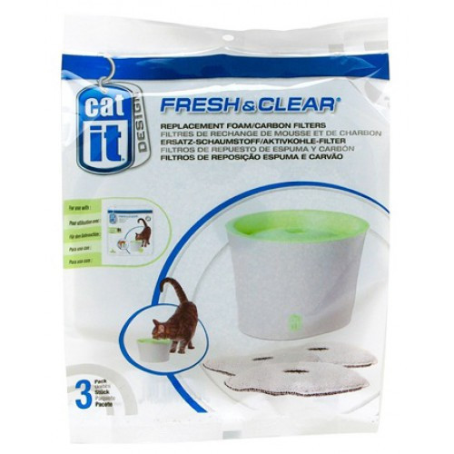 Змінний фільтр для поїлки Hagen Catit Cat Drinking Fountain для кішок, 3 шт