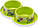 Миска Moderna Double Trendy Dinner Friends Forever для кішок подвійна, 2х350 мл, фото 4