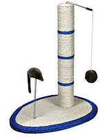 Когтеточка Trixie Scratch Me Scratching Post для кішок з мишкою, 40х30х50 см