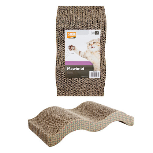 Когтеточка Karlie-Flamingo Mawimbi Wave для кішок, 40х21х8 см