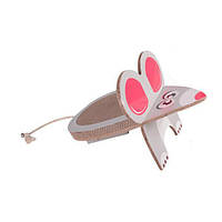 Когтеточка Karlie-Flamingo Mouse Scratching Board для кішок з котячою м'ятою, 45х29х29 см