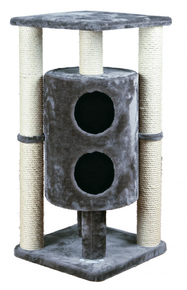 Когтеточка Trixie Vigo Scratching Post для кішок з будиночком, 45х45х94 см
