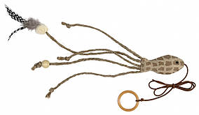 Игрушка Trixie Fish on an Elastic Band для кошек на резинке, 27-57 см