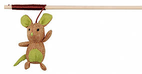 Вудка-дражнилка Trixie Playing Rod для кішок з мишкою, 40 см