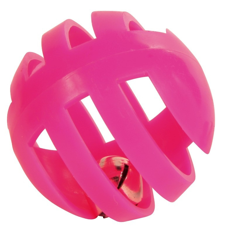 Набір м'ячиків Trixie Set of Toy Balls для кішок з дзвіночком, 4 шт, фото 1