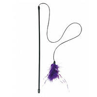 Іграшка Karlie-Flamingo Rod Plumeau для кішок, вудка-дражнилка, 47 см