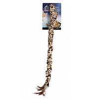 Іграшка Karlie-Flamingo Leopard Fishing Rod для кішок, вудка-дражнилка, 50 см