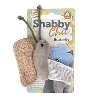 Іграшка Karlie-Flamingo Shabby Chic Butterfly для кішок, з котячою м'ятою, 15 см
