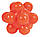 Іграшка Trixie Set of with Balls Bumps для кішок гумова, 3.3 см, фото 2