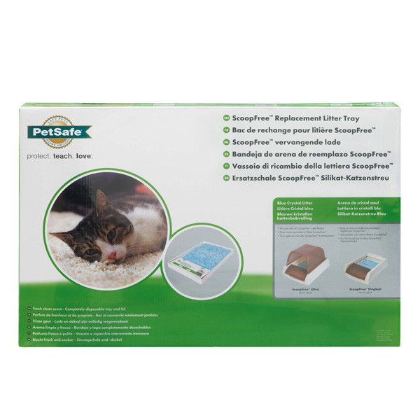 Наповнювач PetSafe ScoopFree Blue Crystal (Скупфри) з піддоном для котів