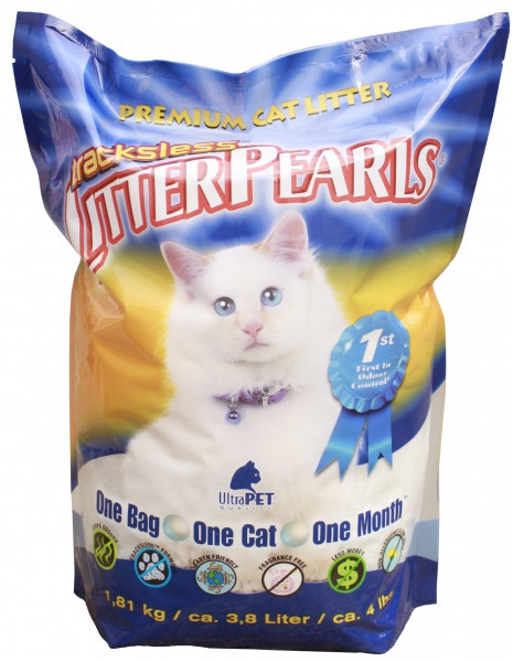 Наповнювач Litter Pearls Траклес (TrackLess) кварцовий для кішок (30038)