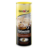 Вітаміни Gimcat Katzentabs для кішок з дичиною і биином, 710 шт
