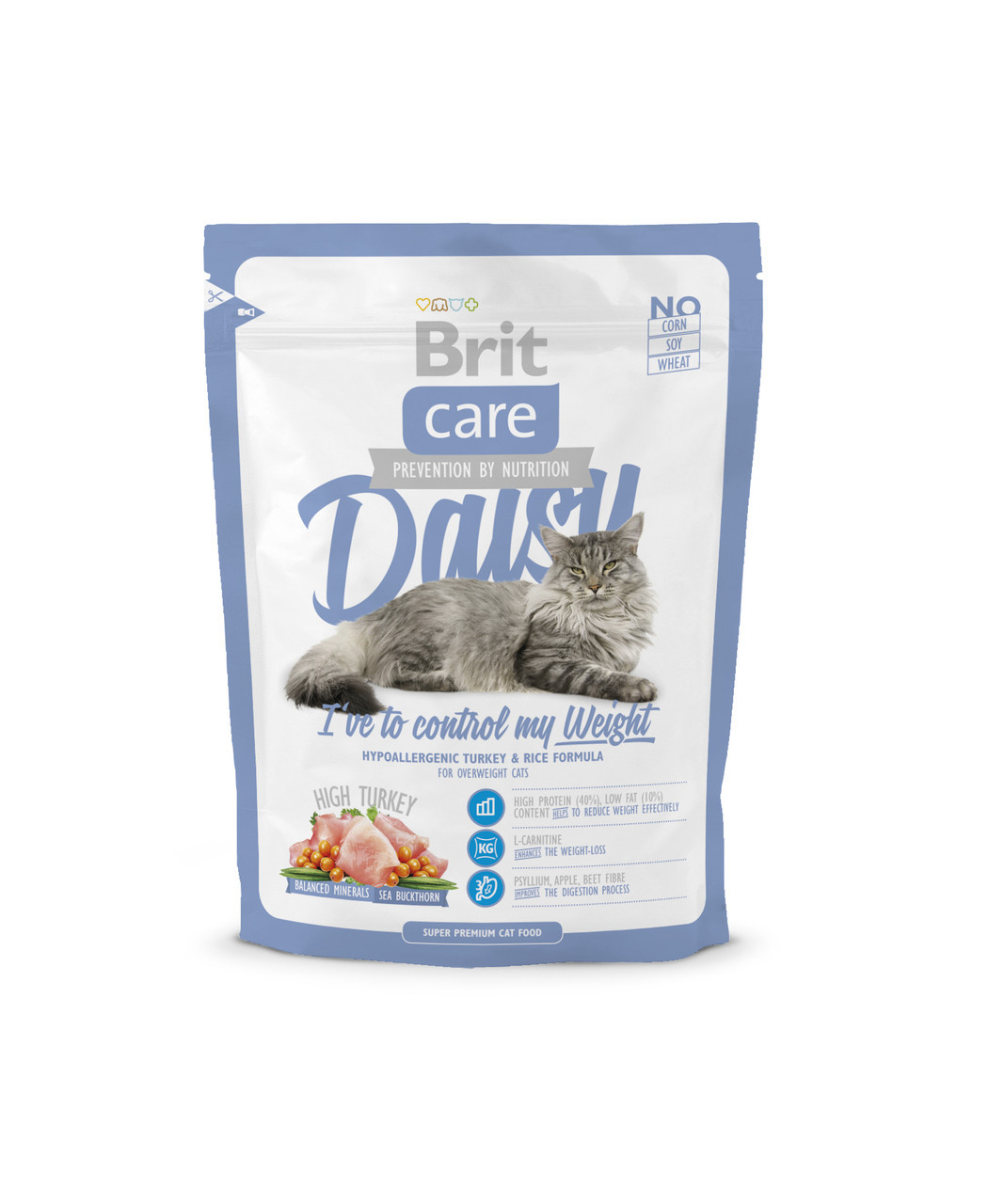 Brit Care Daisy I have to control my Weight корм для кошек с избыточным весом, 400 г