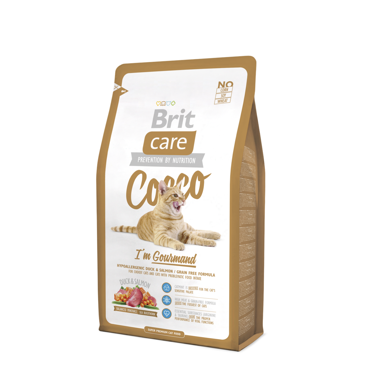 Brit Care Cocco I am Gourmand корм для вибагливих кішок, 7 кг