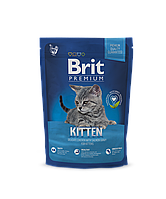 Сухий корм Brit Premium Kitten для кошенят з куркою 1.5 кг
