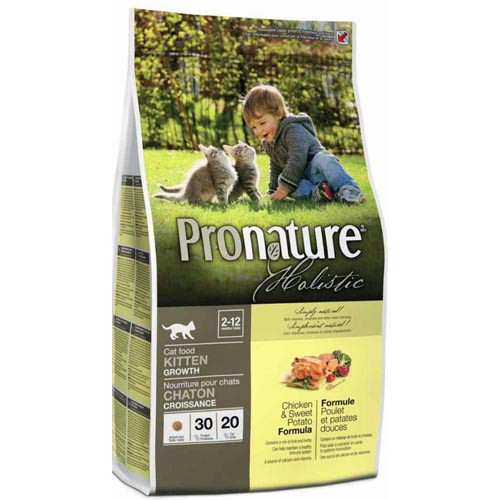 Pronature Holistic Kitten корм для кят з куркою і бататом, 0.34 кг