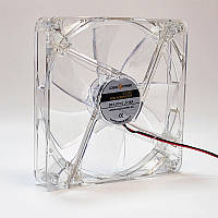 Вентилятор корпусний LogicPower F12C, 4pin (Molex живлення), світлодіодна підсвітка 4 кольори