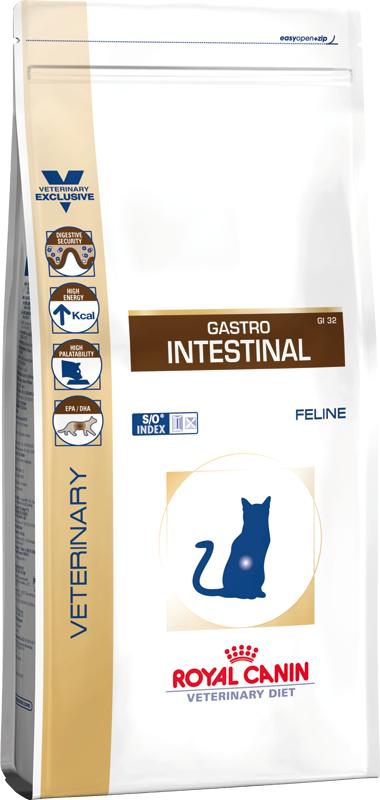 Royal Canin Gastro Intestinal GI32 для котів при захворюваннях травлення 400 г