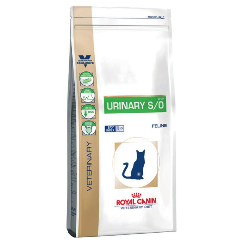 Royal Canin Urinary S/O LP34 для кішок при сечокам'яній хворобі 1,5 кг