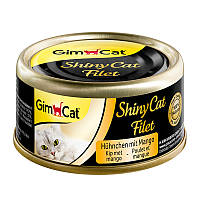 Вологий корм Gimborn ShinyCat Filet з куркою і манго 70 г