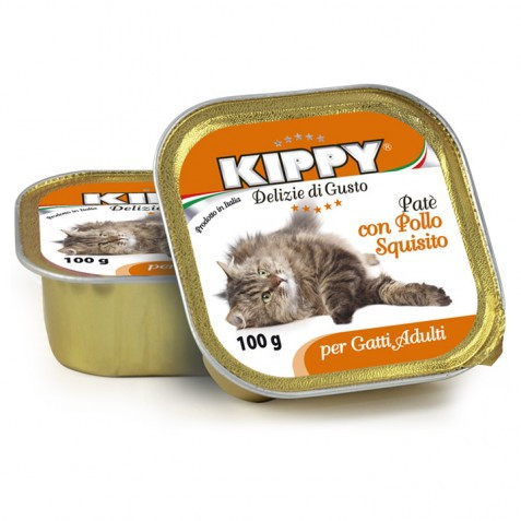 Паштет Kippy Cat для кішок з куркою, 100 г